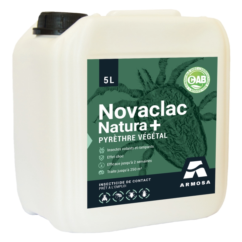 Insecticide Novaclac Natura  pour bovin, ovin, caprin, chevaux Agro Direct